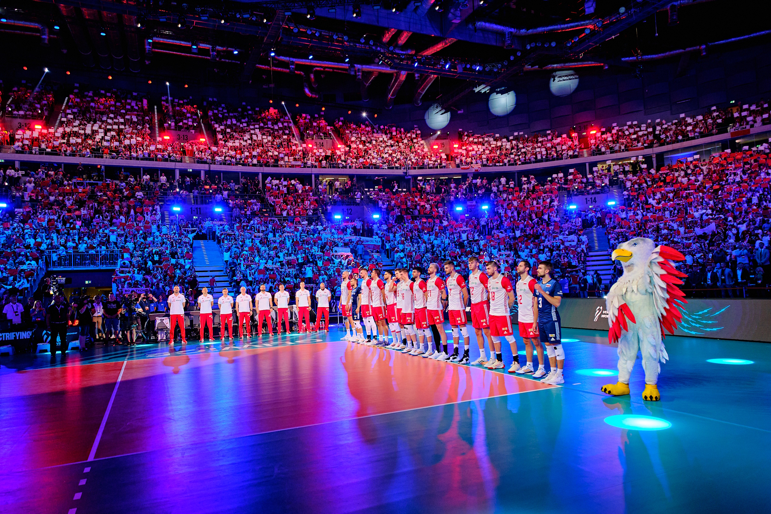 Reprezentacja Polski w siatkówce w PreZero Arenie Gliwice