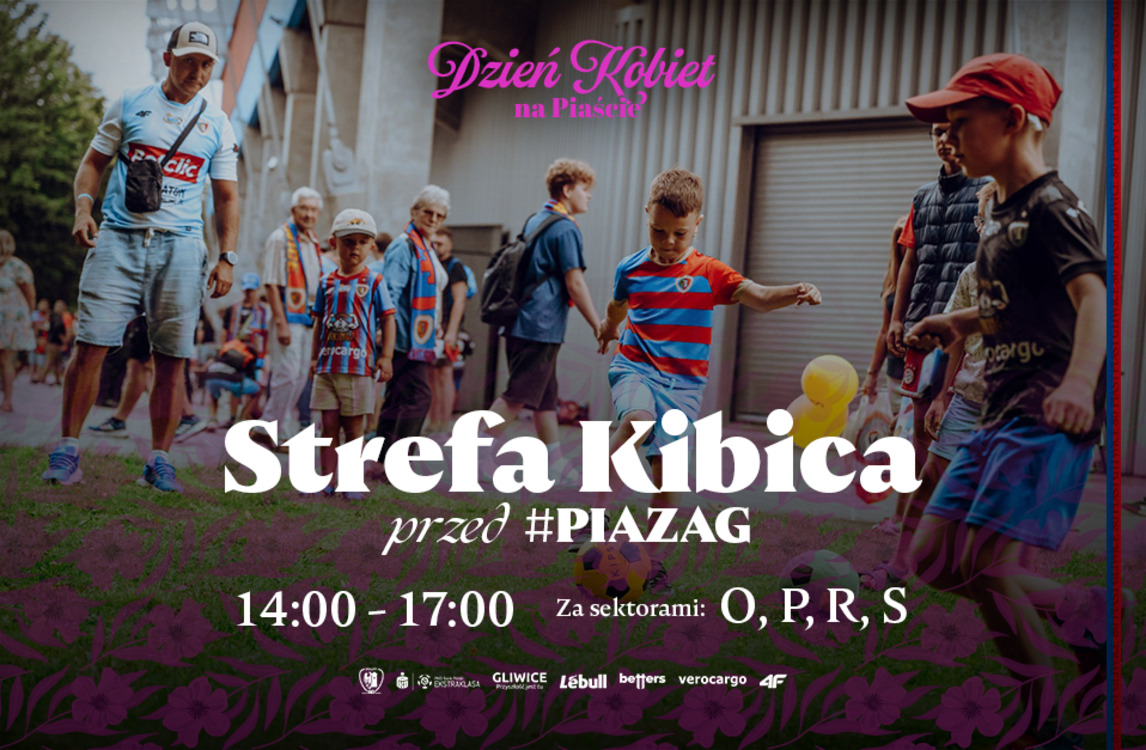 Świętujmy Dzień Kobiet z Piastem Gliwice! Będą upominki i atrakcyjne nagrody