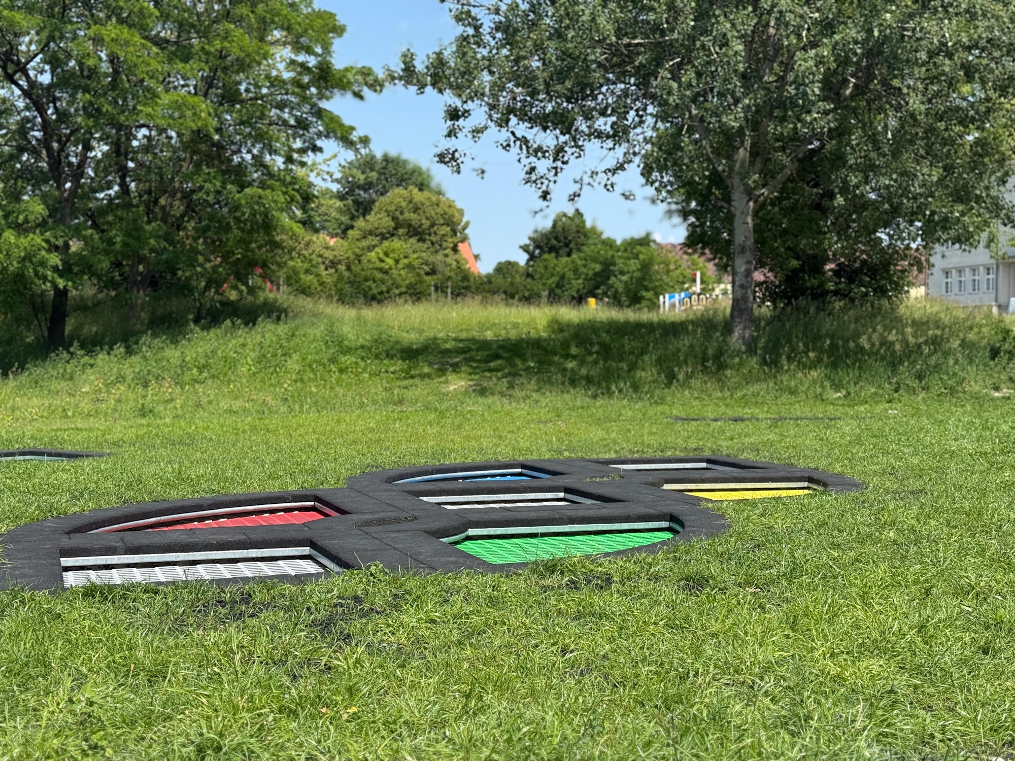 trampoliny przy Wielickiej