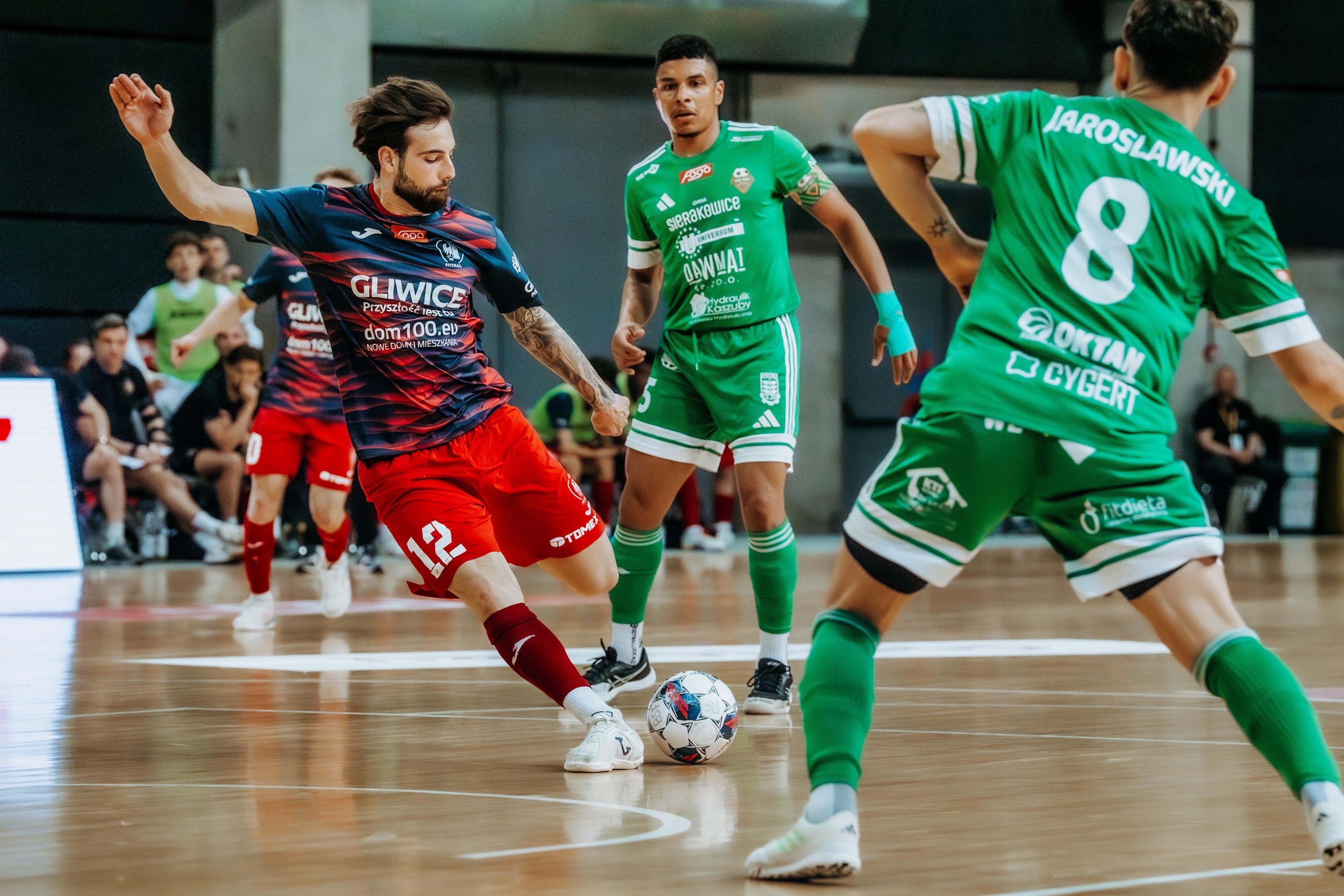 Piast Gliwice Futsal zawalczy z Lubawą w półfinale FOGO Futsal Ekstraklasy
