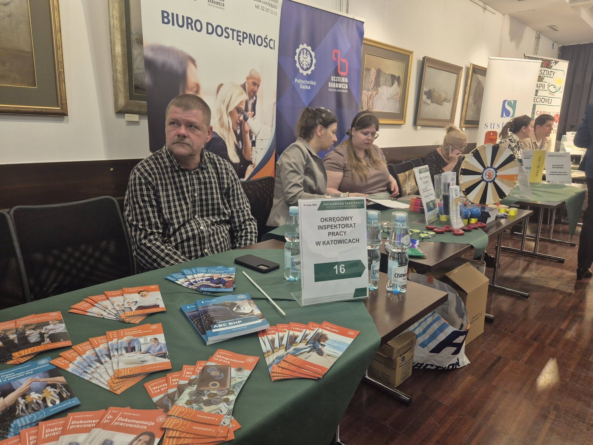 Trwają XVII Gliwickie Targi Pracy dla Osób z Niepełnosprawnością