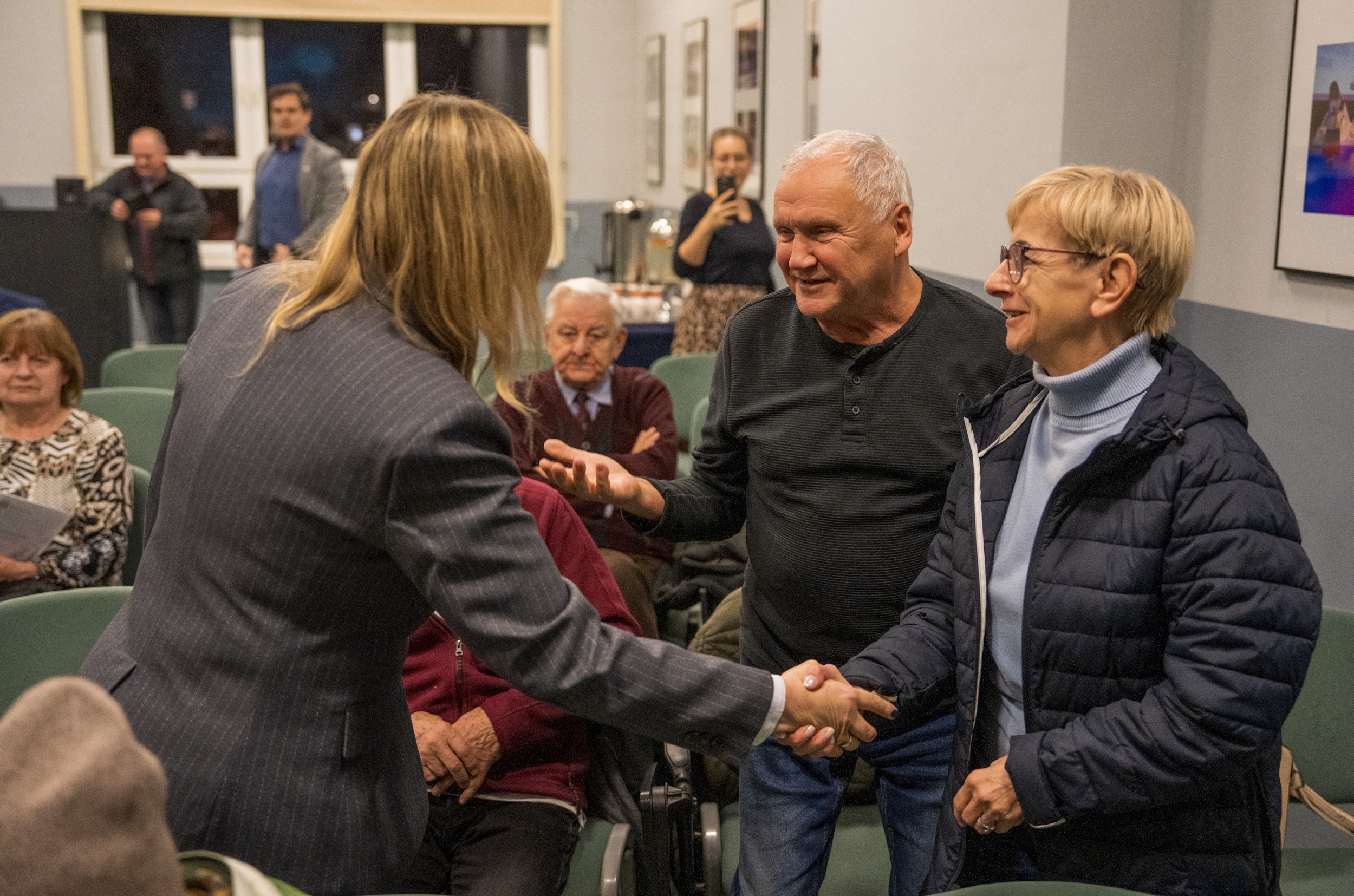 Prezydent na spotkaniu z mieszkańcami dzielnicy Obrońców Pokoju