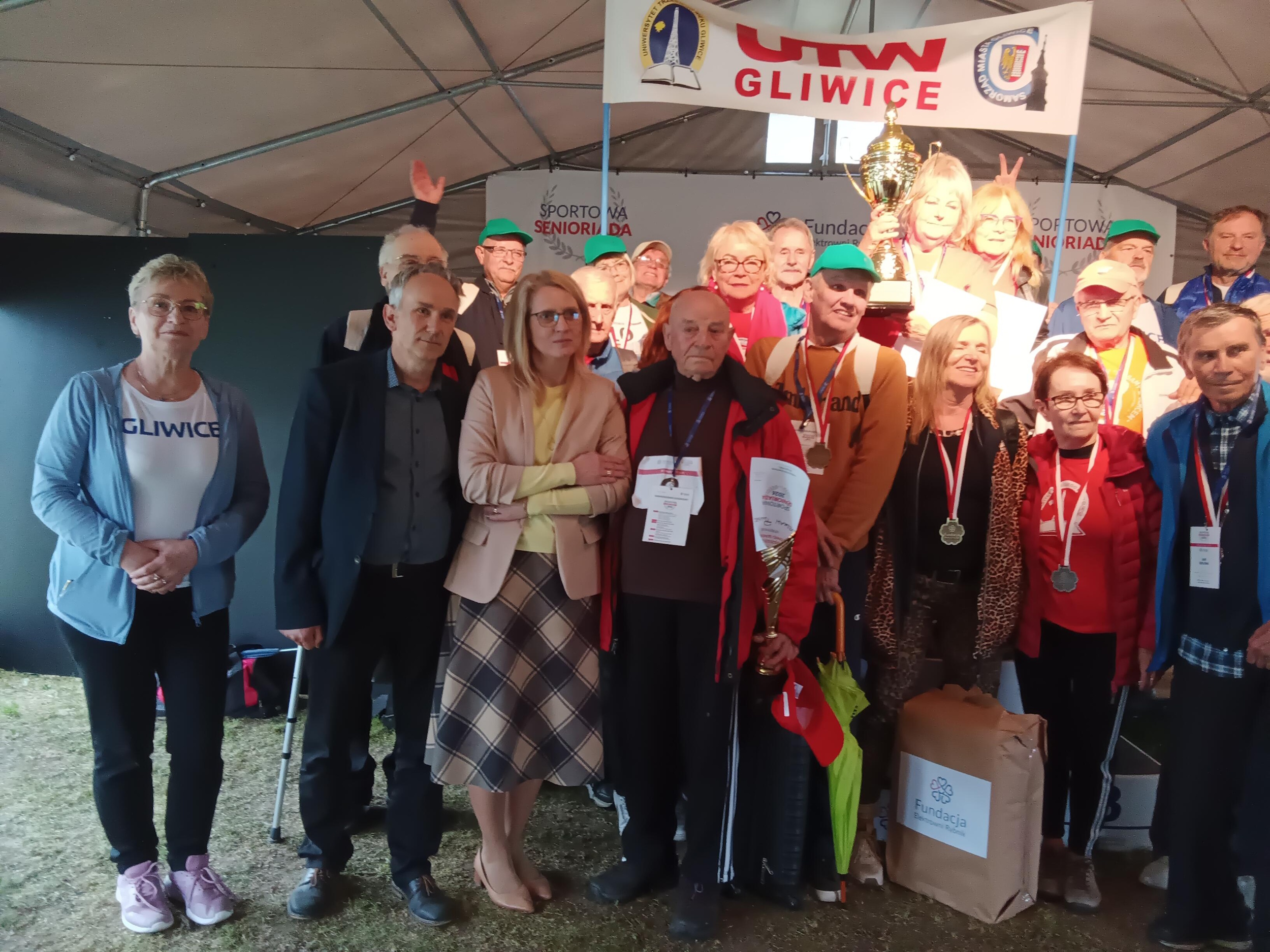 Seniorzy z Gliwic znów najmocniejsi w rybnickiej Senioriadzie