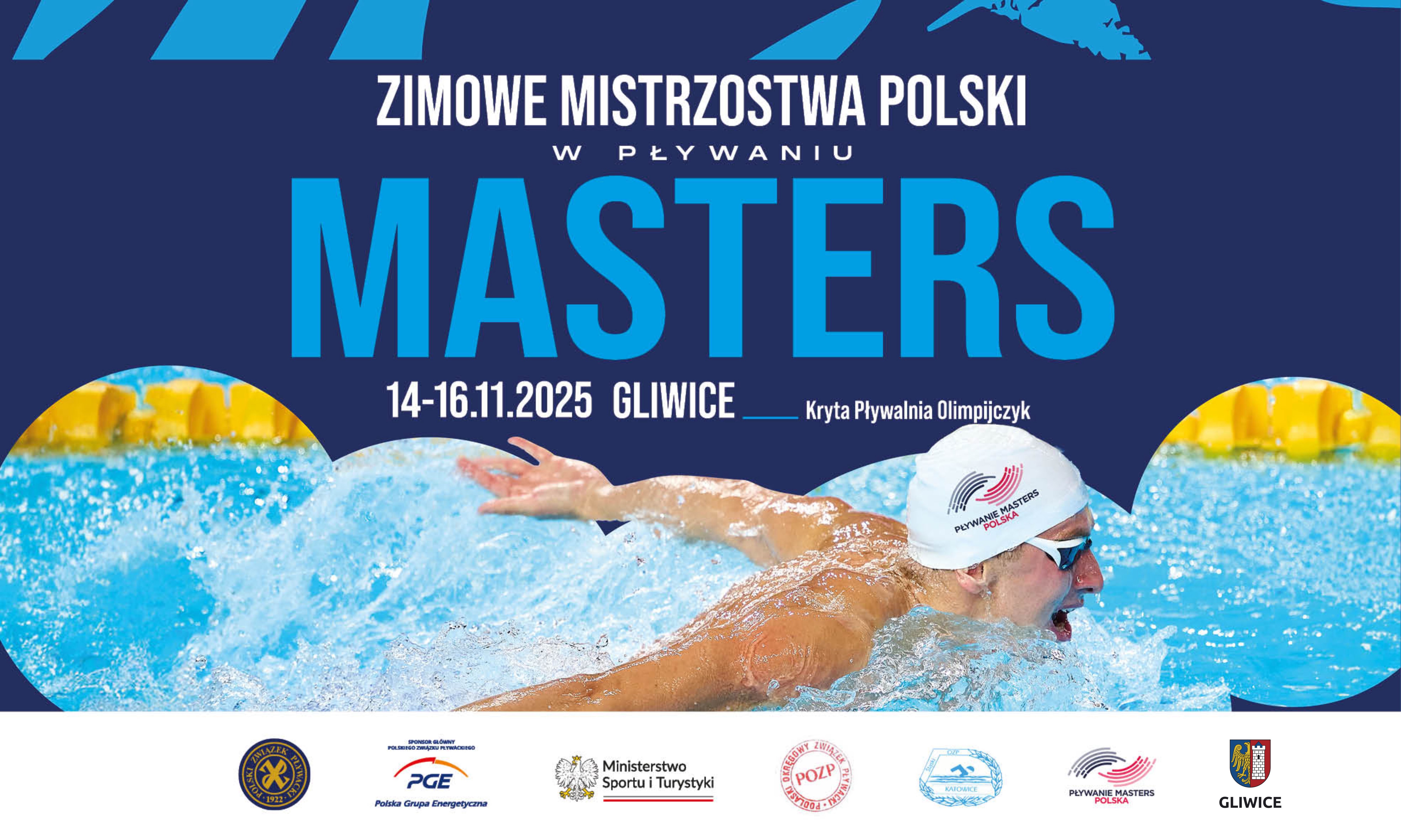 Gliwice gospodarzem Zimowych Mistrzostw Polski w Pływaniu Masters
