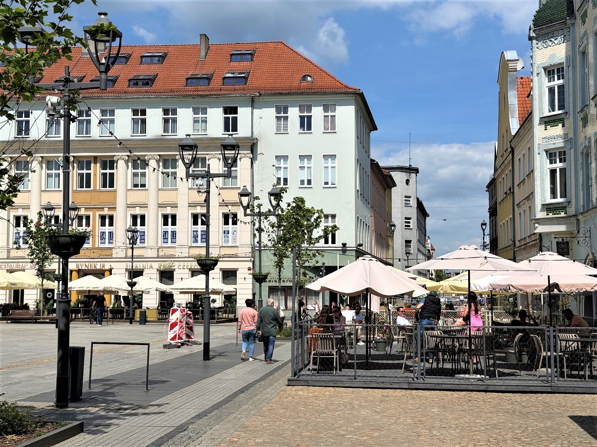 Gliwice wychodzą naprzeciw oczekiwaniom branży gastro. Właściciele ogródków restauracyjnych będą płacić za nie mniej