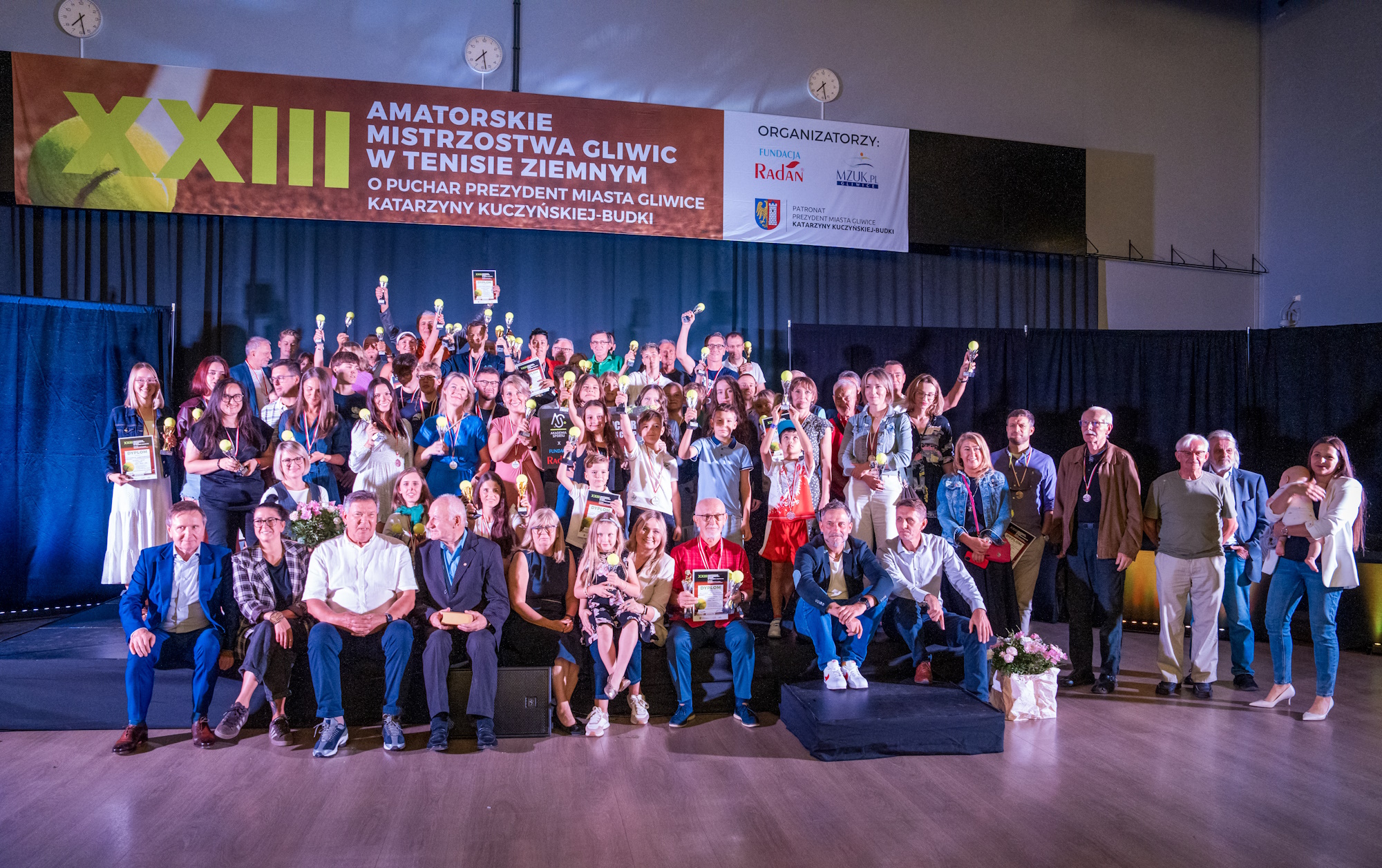 Trzy tygodnie sportowych emocji – zakończyły się XXIII Amatorskie Mistrzostwa Gliwic w Tenisie Ziemnym