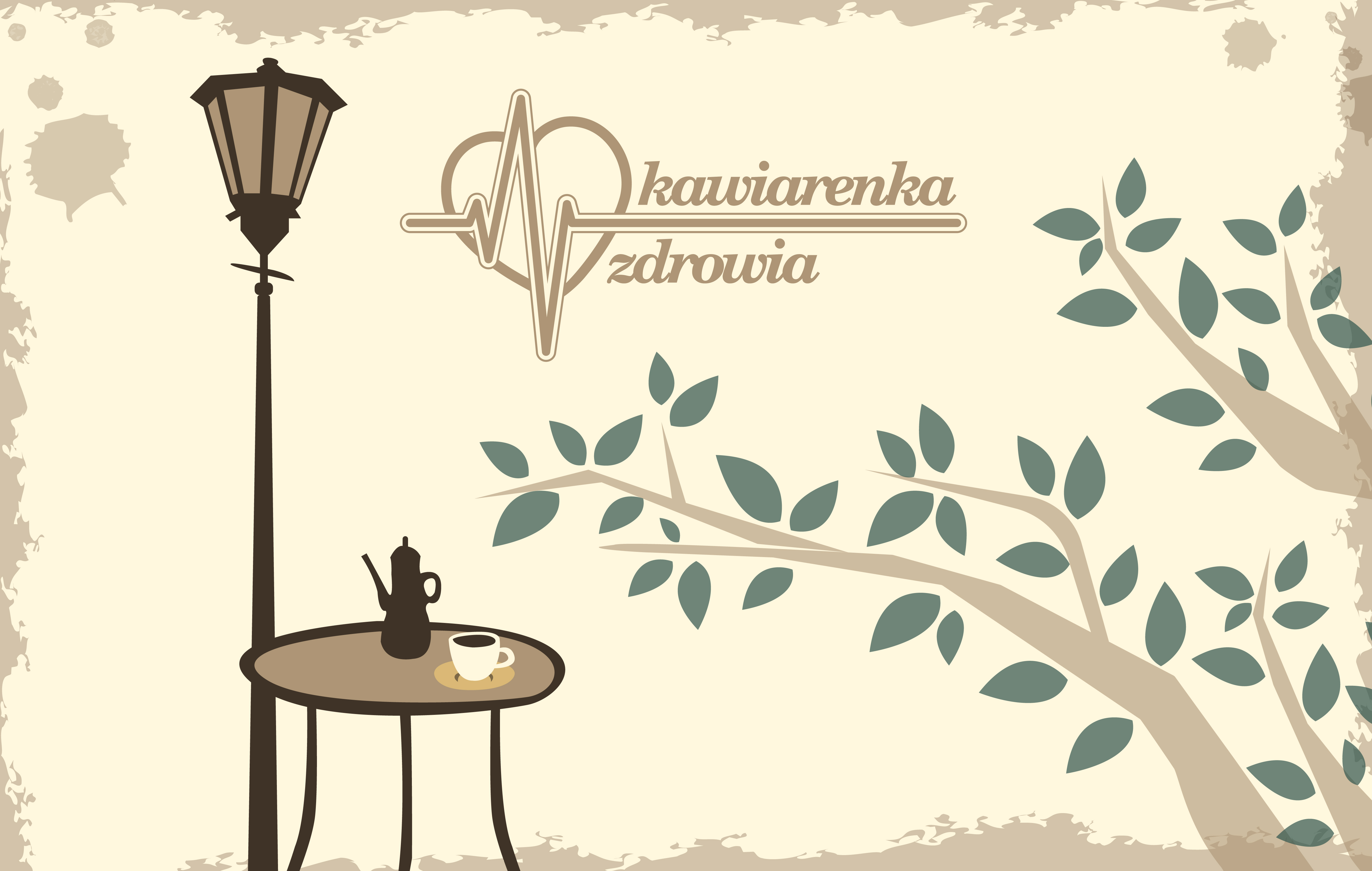 banner dekoracyjny z nazwą wydarzenia