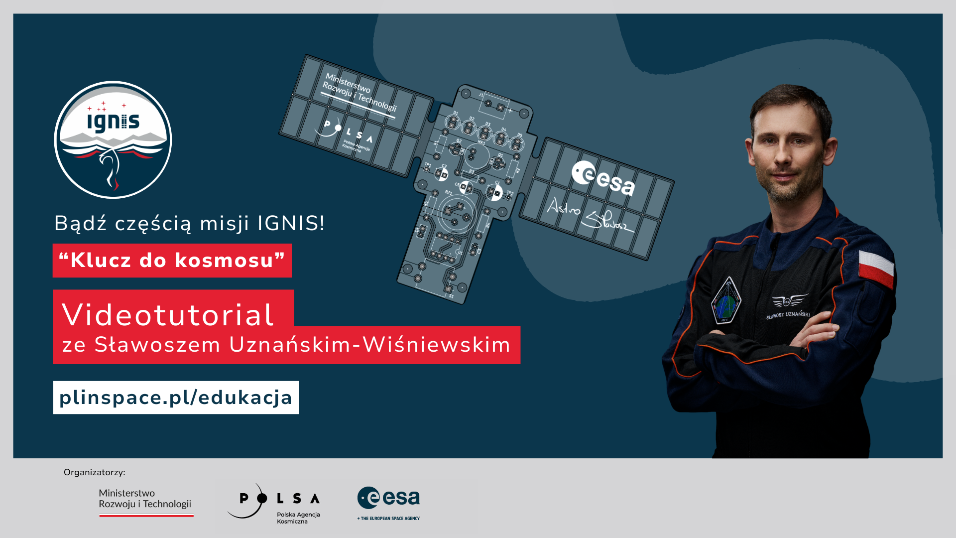 Nabór szkół do projektu "Klucz do Kosmosu"