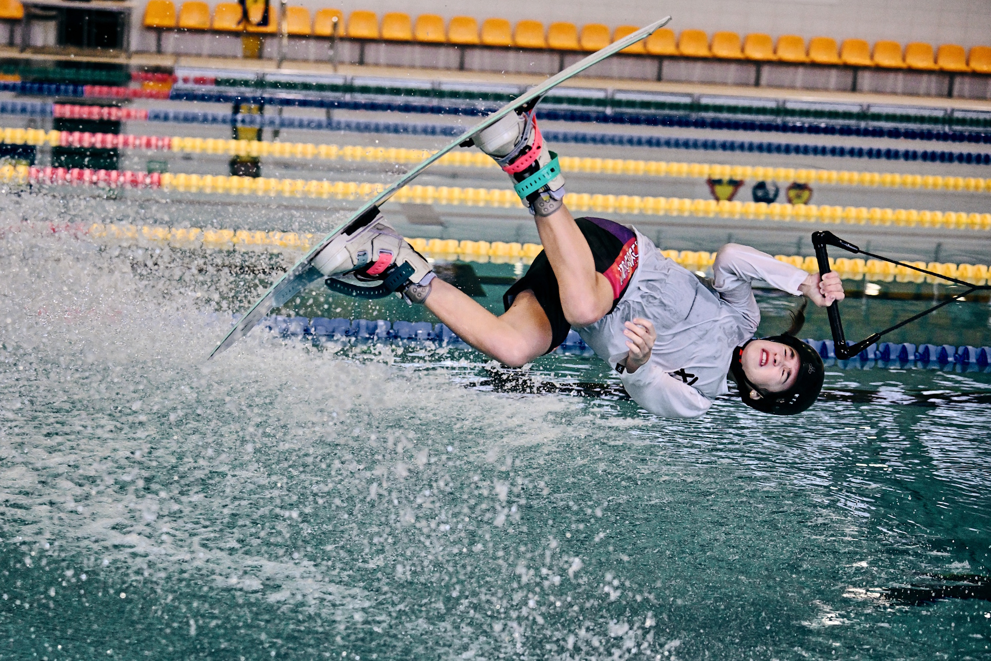 Ekscytująca sobota na Olimpijczyku. Mistrzowie narciarstwa wodnego i wakeboardingu pokazali, co potrafią