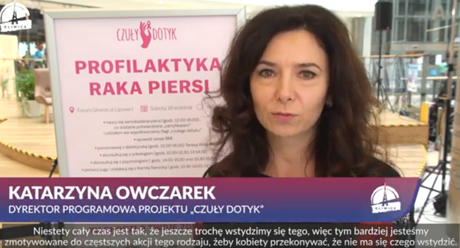 baner z kobietą