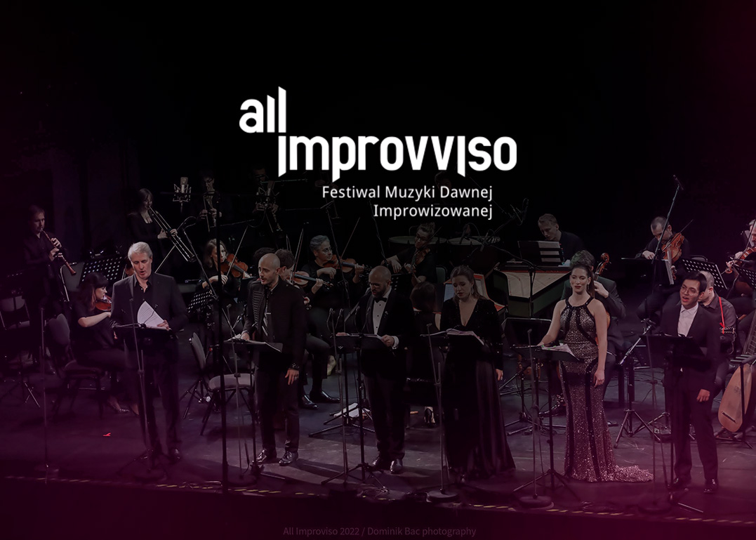 Plakat promujący 16. All'Improvviso