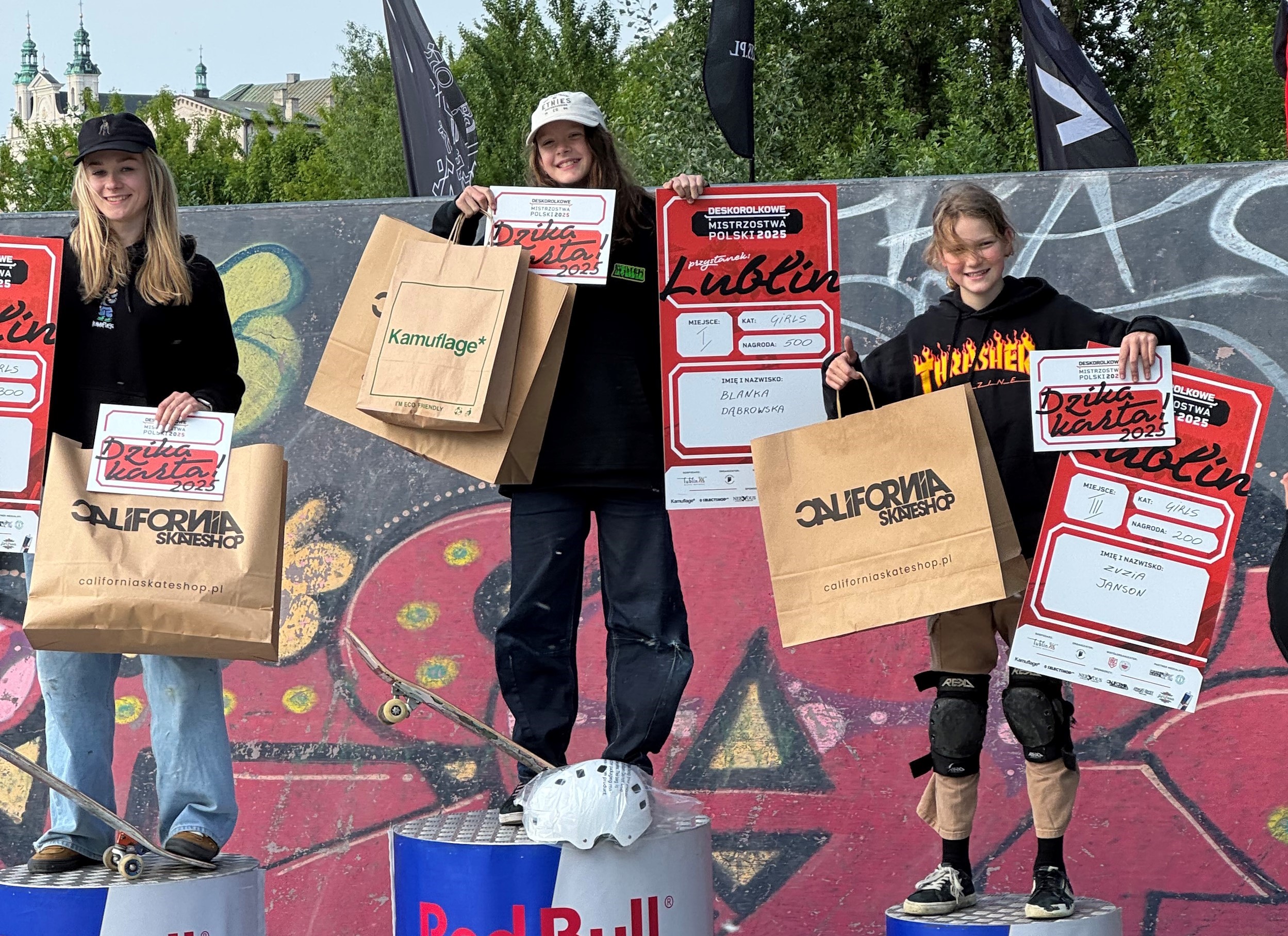 Skaterka z Gliwic dwukrotnie na podium przystanków Pucharu Polski
