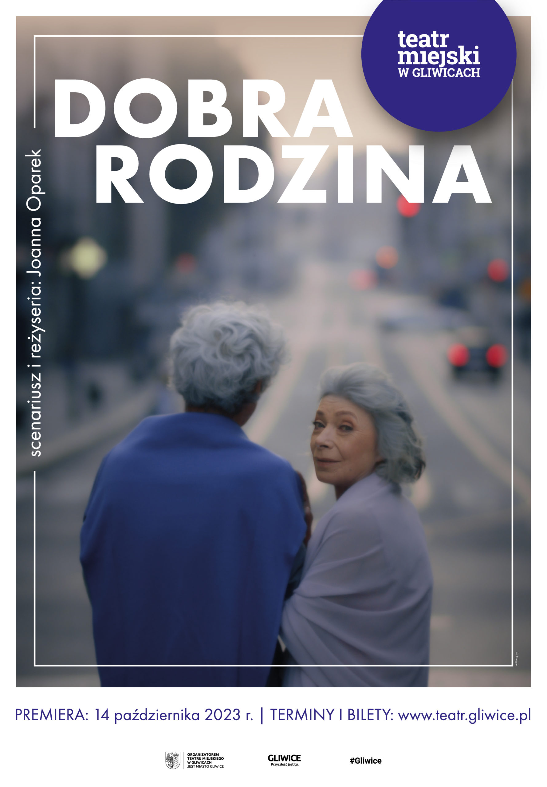 Plakat promujący premierę spektaklu