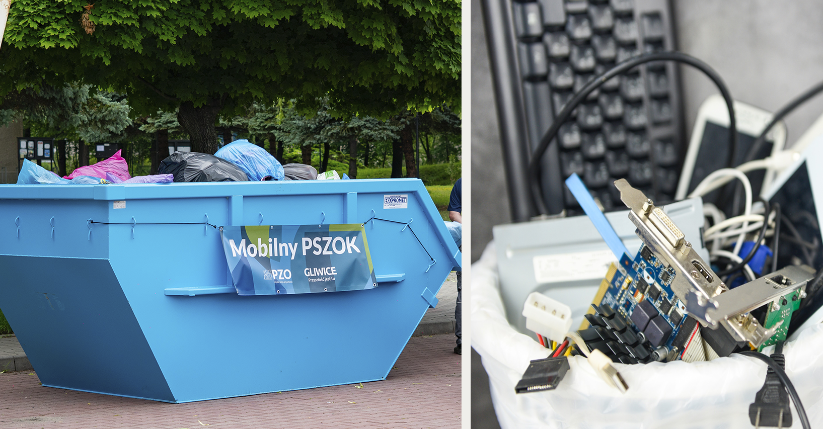 Mobilne zbiórki elektrośmieci i odpadów tekstylnych już 9 sierpnia w kilku dzielnicach